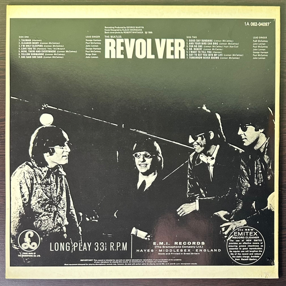 The Beatles ‎– Revolver (Европа)