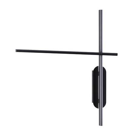 3890/20WLP L-VISION ODL20 310 черный/металл Настенный светильник LED 3000/3800/4800K (перекл. ч/з тумблер) 21W 220V RUDY