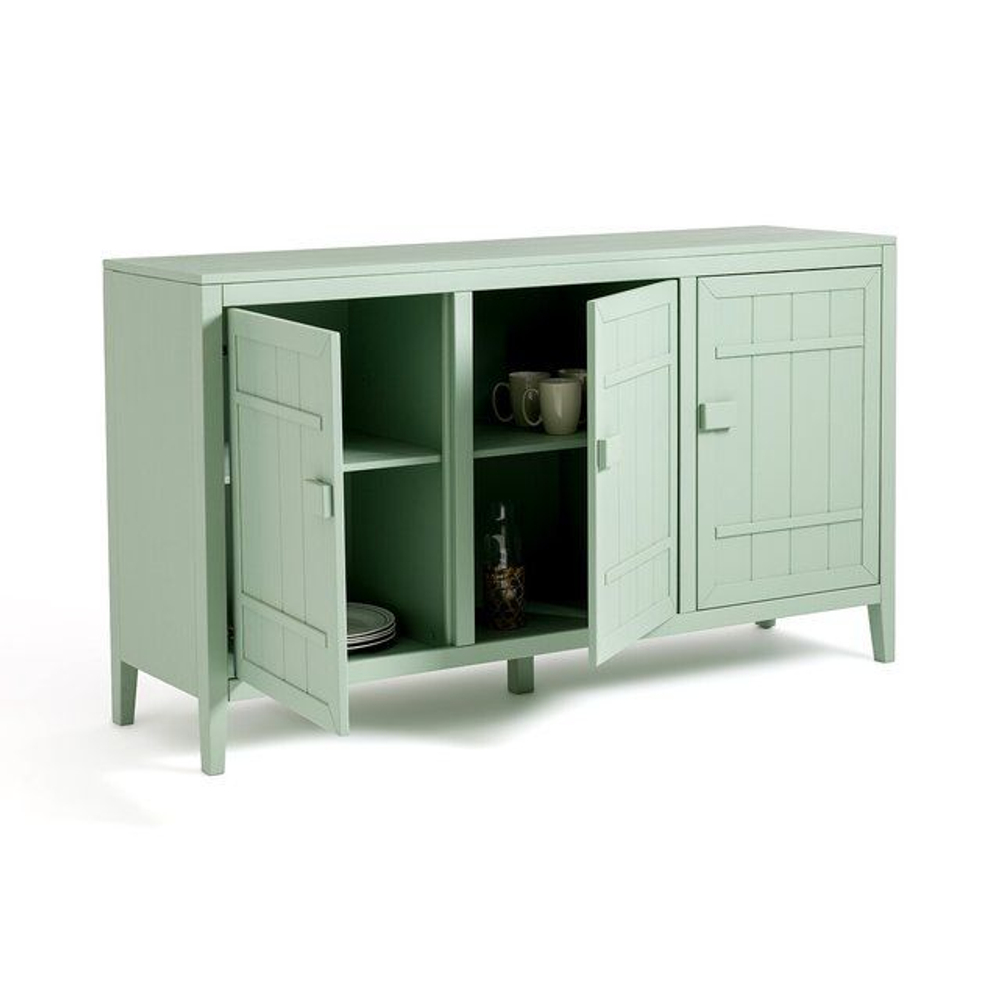 Комод, 160х45х90, Карлос, для одежды и игрушек, напольный кухонный шкаф из массива дерева, эвкалипт, Dipriz