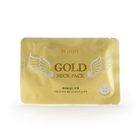 Патчи гидрогелевые для шеи Petitfee Gold Neck Pack for Firming & Silky Smooth Neck 3шт