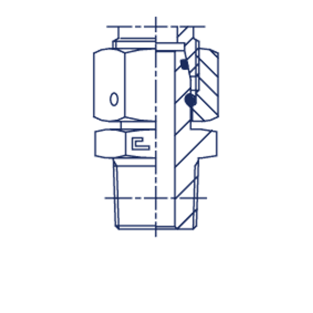 Штуцер FNС DL15 NPT1/2"