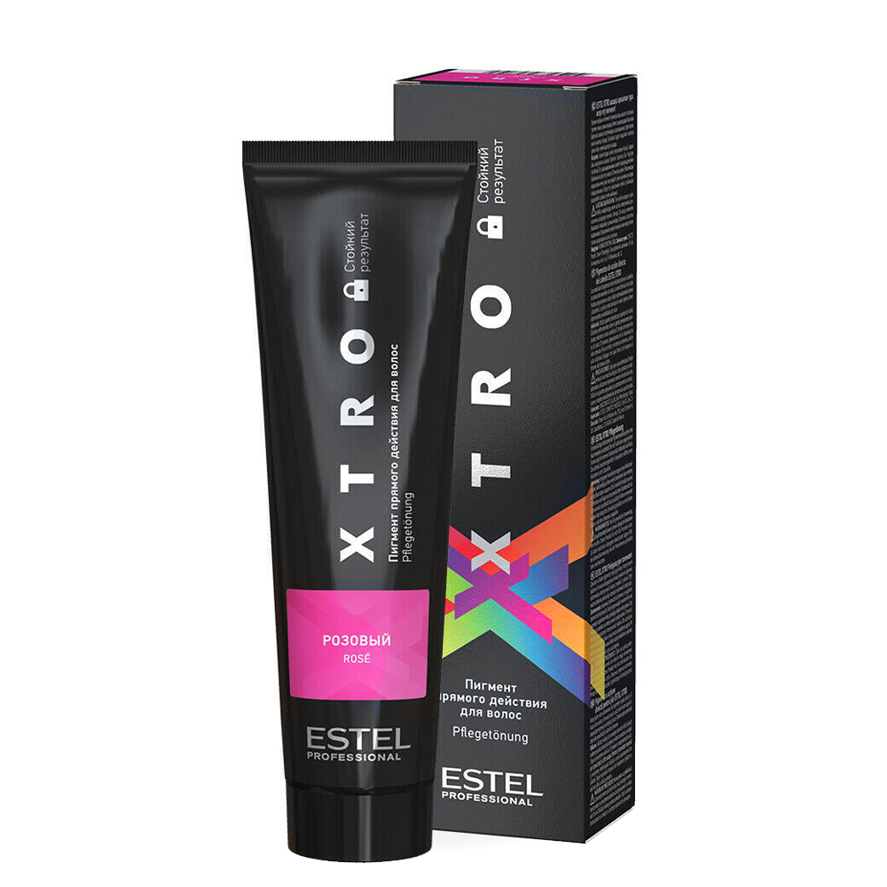 ESTEL Пигмент прямого действия для волос XTRO BLACK Розовый, 100 мл