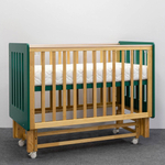 Детская кровать Antemi Mari, Зеленый/Дерево