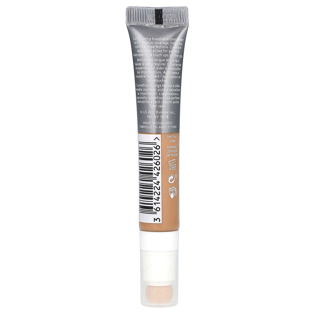 Rimmel London, Стойкий консилер 25HR, дышащий консилер, оттенок 300, 7 мл (0,23 жидк. унции)