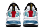 Nike Air Max 270 React ENG low-top running shoes men's white and blue