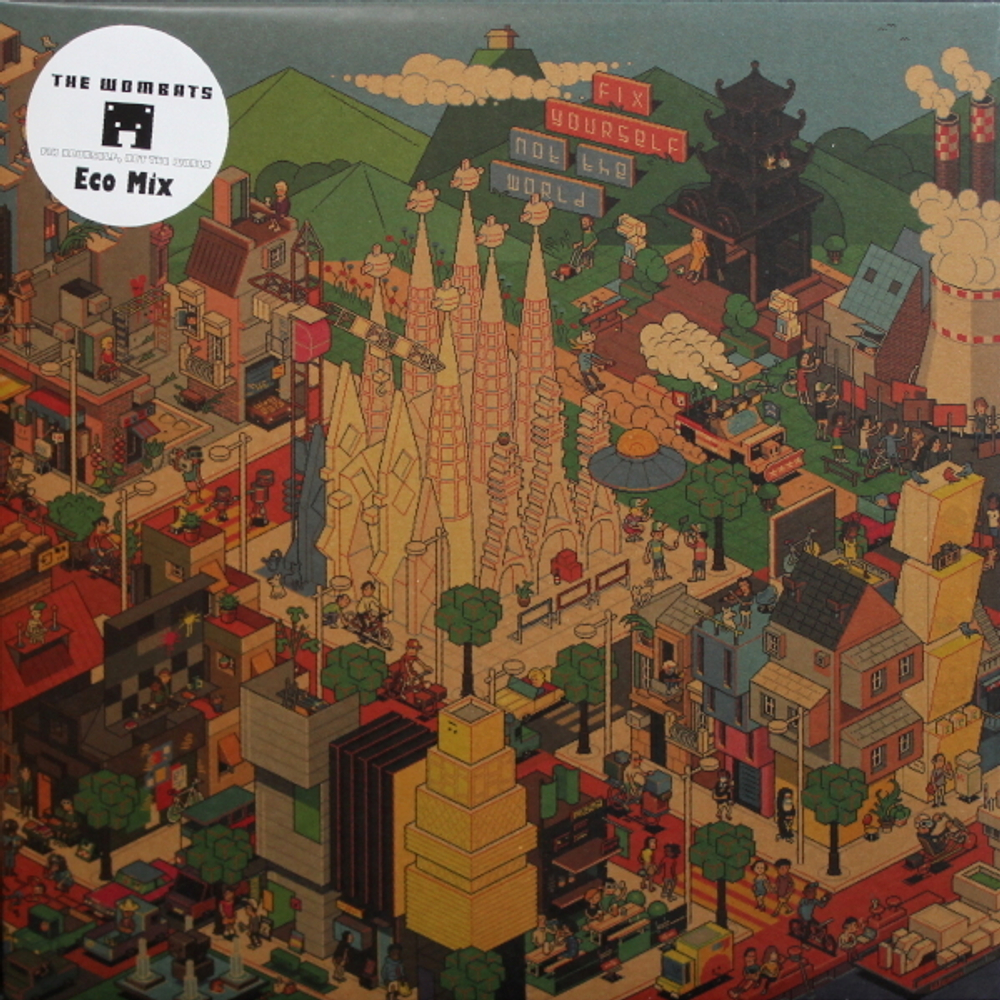 The Wombats / Fix Yourself, Not The World (Eco-Mix Coloured Vinyl)(LP)