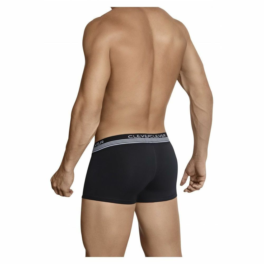 Мужские трусы боксеры черные Clever Julio Latin Boxer 241011
