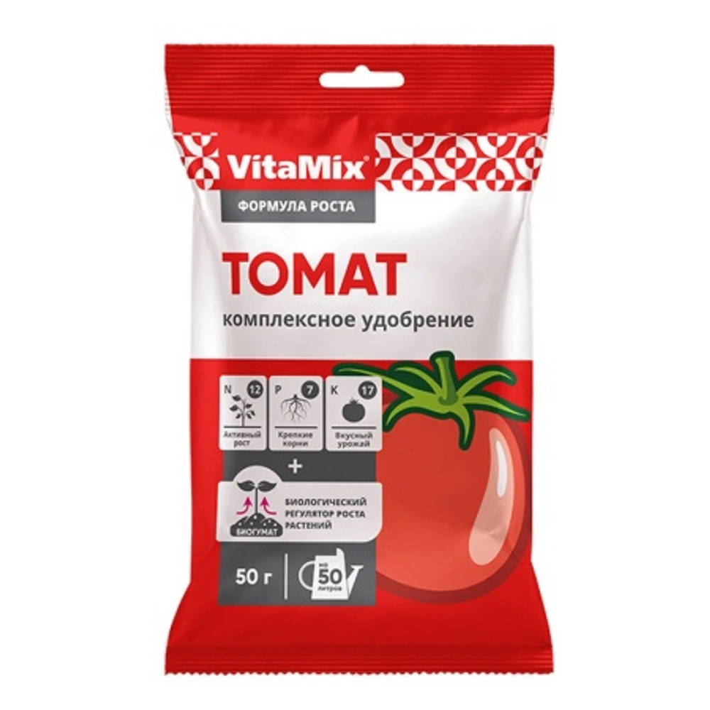 Компл. мин. удобр. "VitaMix" Томат 50г