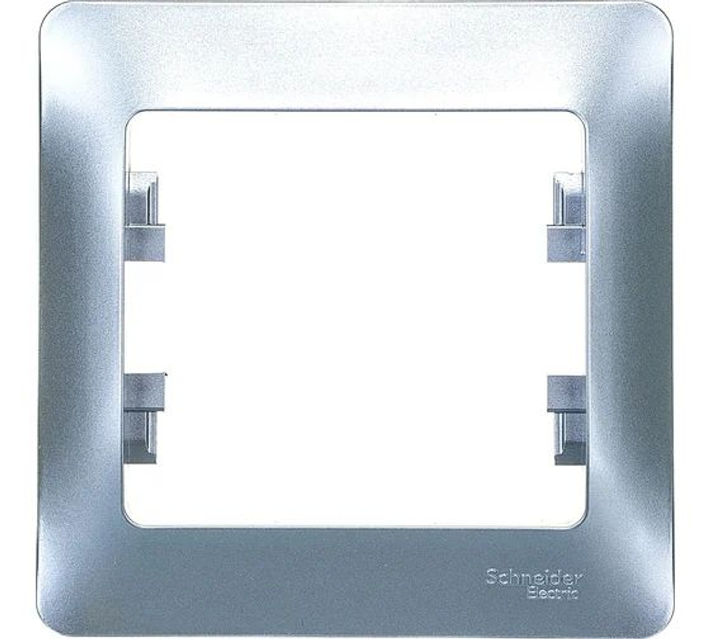 GLOSSA 1-постовая РАМКА, АЛЮМИНИЙ GSL000301