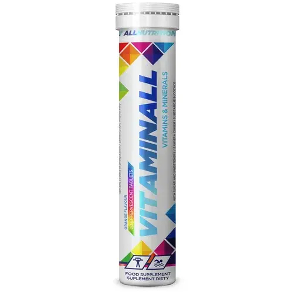 Allnutrition Vitaminall шипучие таблетки оранжевые - 20 шт.