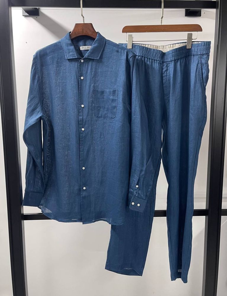 Костюм Loro Piana серый