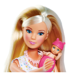Simba Steffi LOVE - Кукла Steffi и детская комната + малыш 5733590 / артикул   5733590  / GTIN 4006592078904