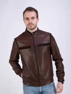 Куртка мужская  из натуральной кожи