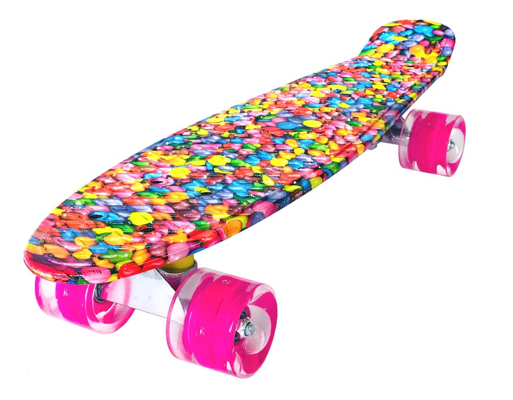 Скейтборд PWSport Colors 22" Драже