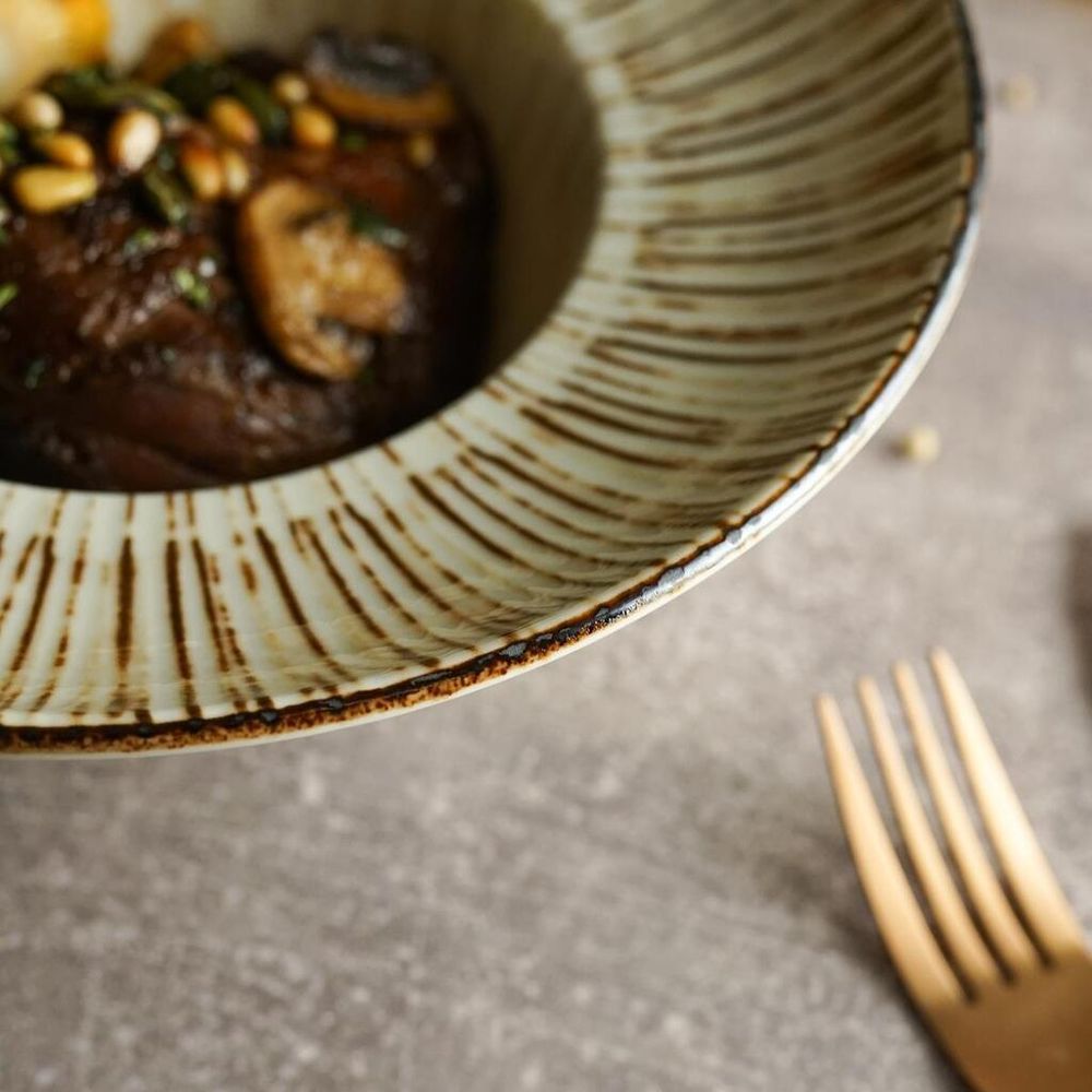 Тарелка глубокая 450 мл d 23 см h8,5 см для пасты, для супа Legna By Bone Innovation [6]