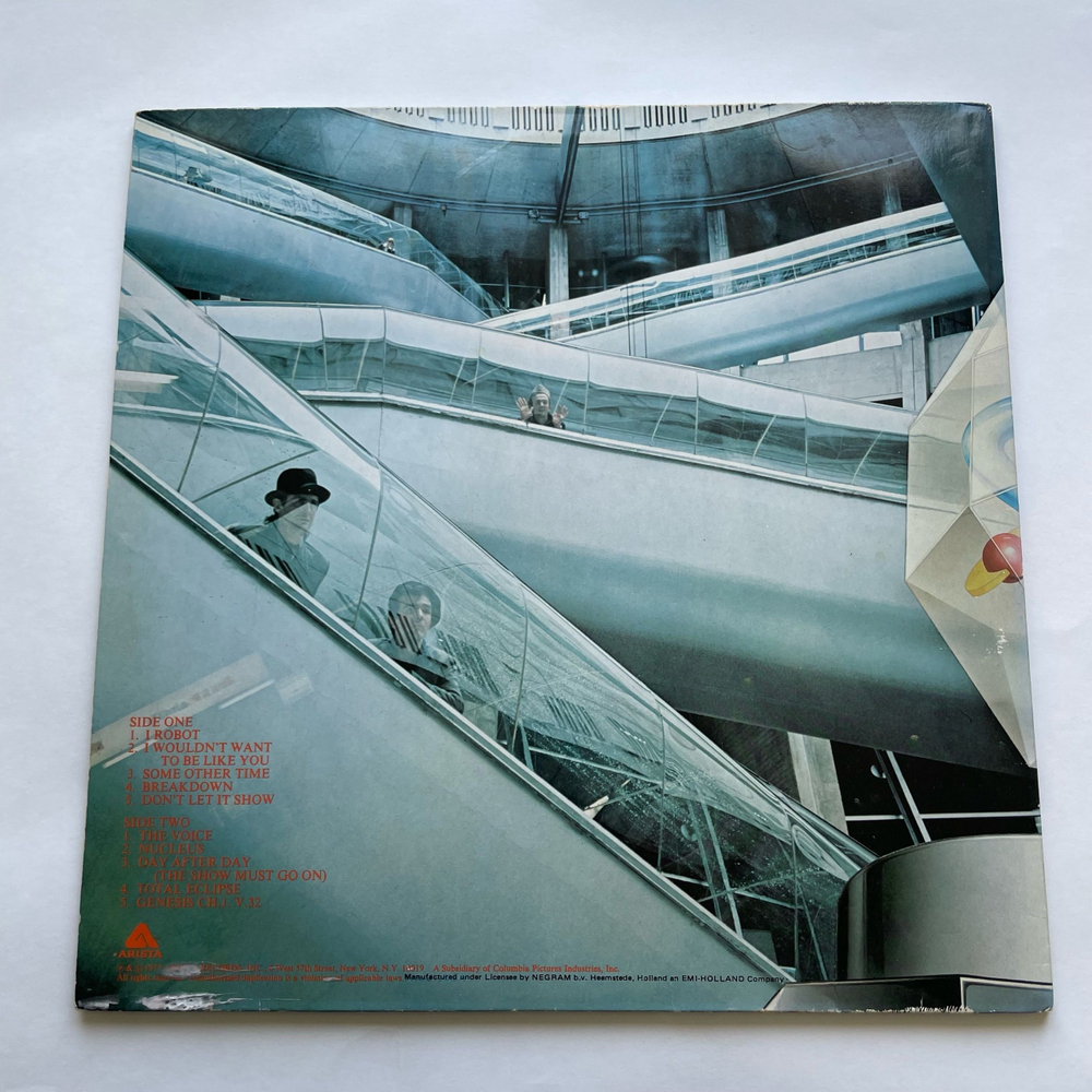 Винтажная виниловая пластинка LP The Alan Parsons Project I Robot (Нидерланды 1977)