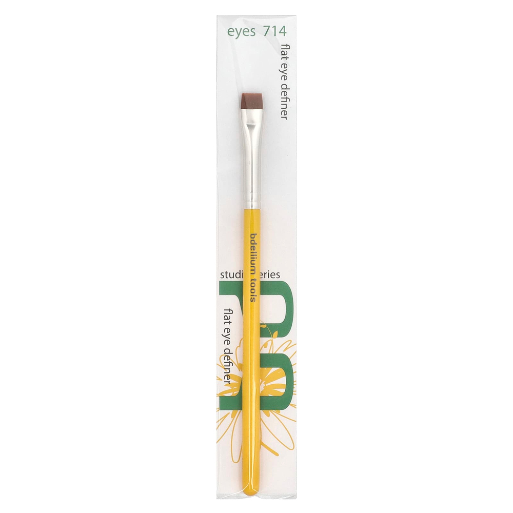 Bdellium Tools, Studio Line, Eyes 714, 1 плоская кисть для глаз