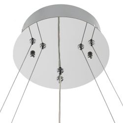 Citilux Чезаре CL338161 LED Люстра хрустальная с пультом Хром