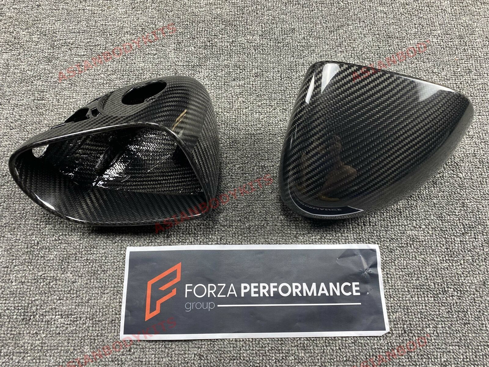Карбоновые накладки на боковые зеркала для McLaren 720S, MP4-12C, 540C, 570S, 650S МакЛарен тюнинг