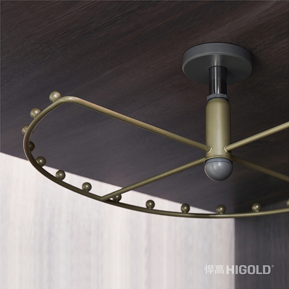 Угловая вешалка для одежды, 522x188 мм