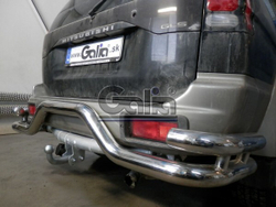 Фаркоп оцинкованный Galia M057A для Mitsubishi Pajero Sport 1998-2008(паспорт и сертификат в комплекте)(без электрики)