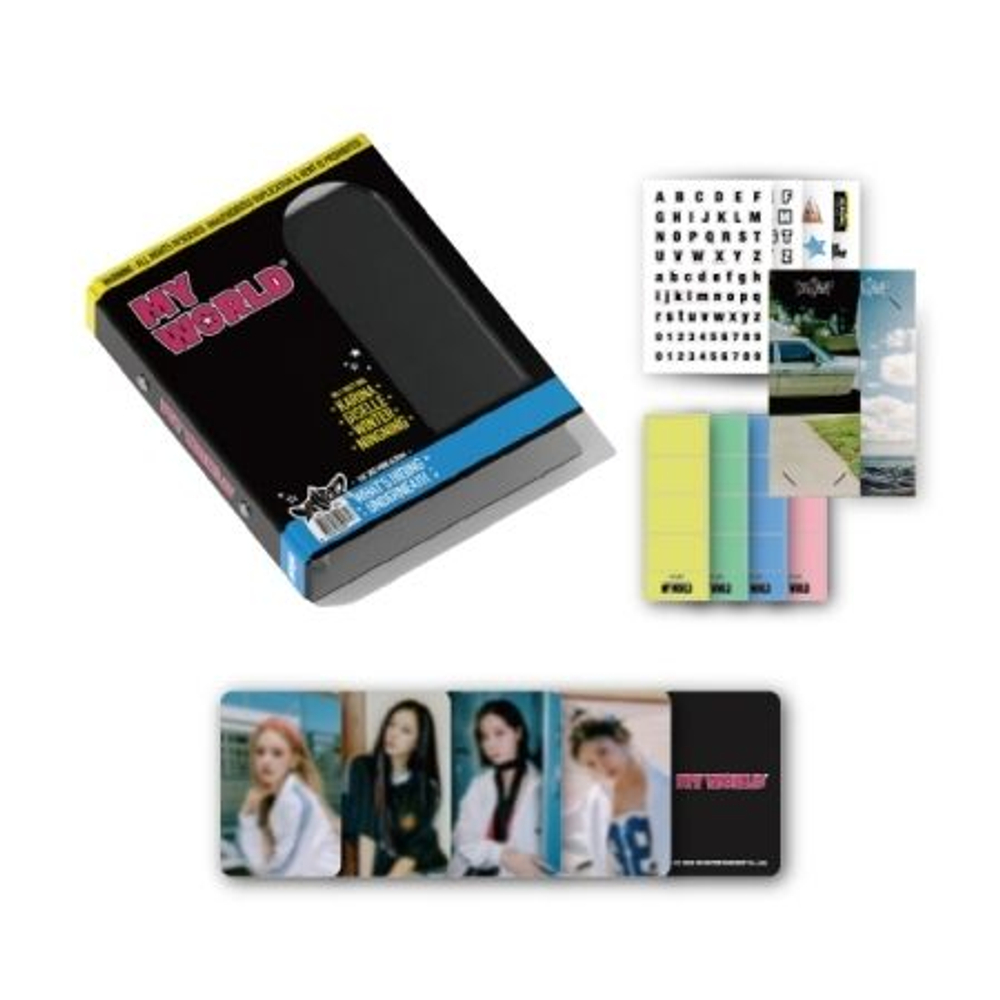 товары AESPA - MY WOLRD Memory Collect Book NINGNING Version