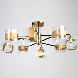 Citilux Бертон CL140181 Люстра потолочная Бронза