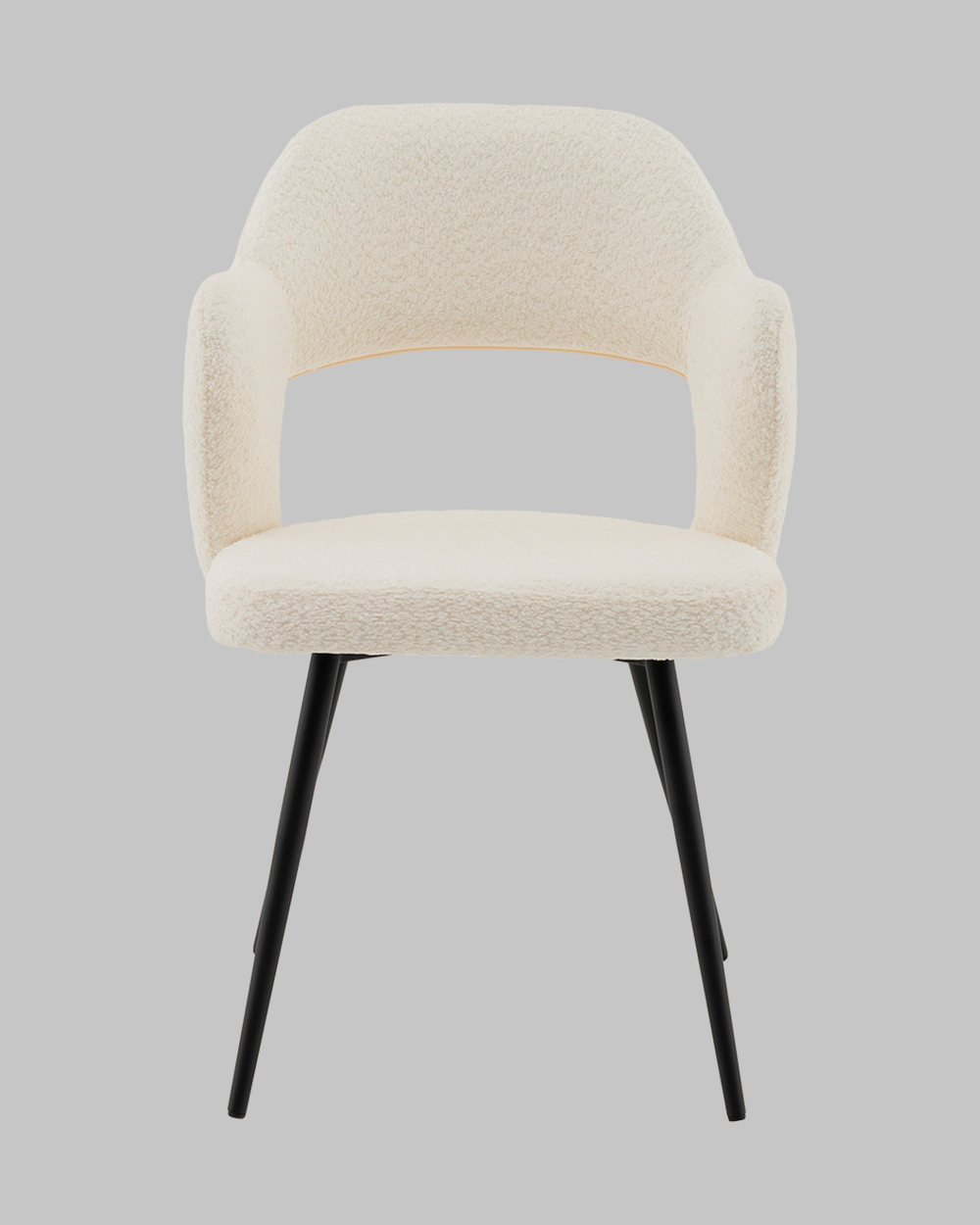 Стул Роккиана букле молочный