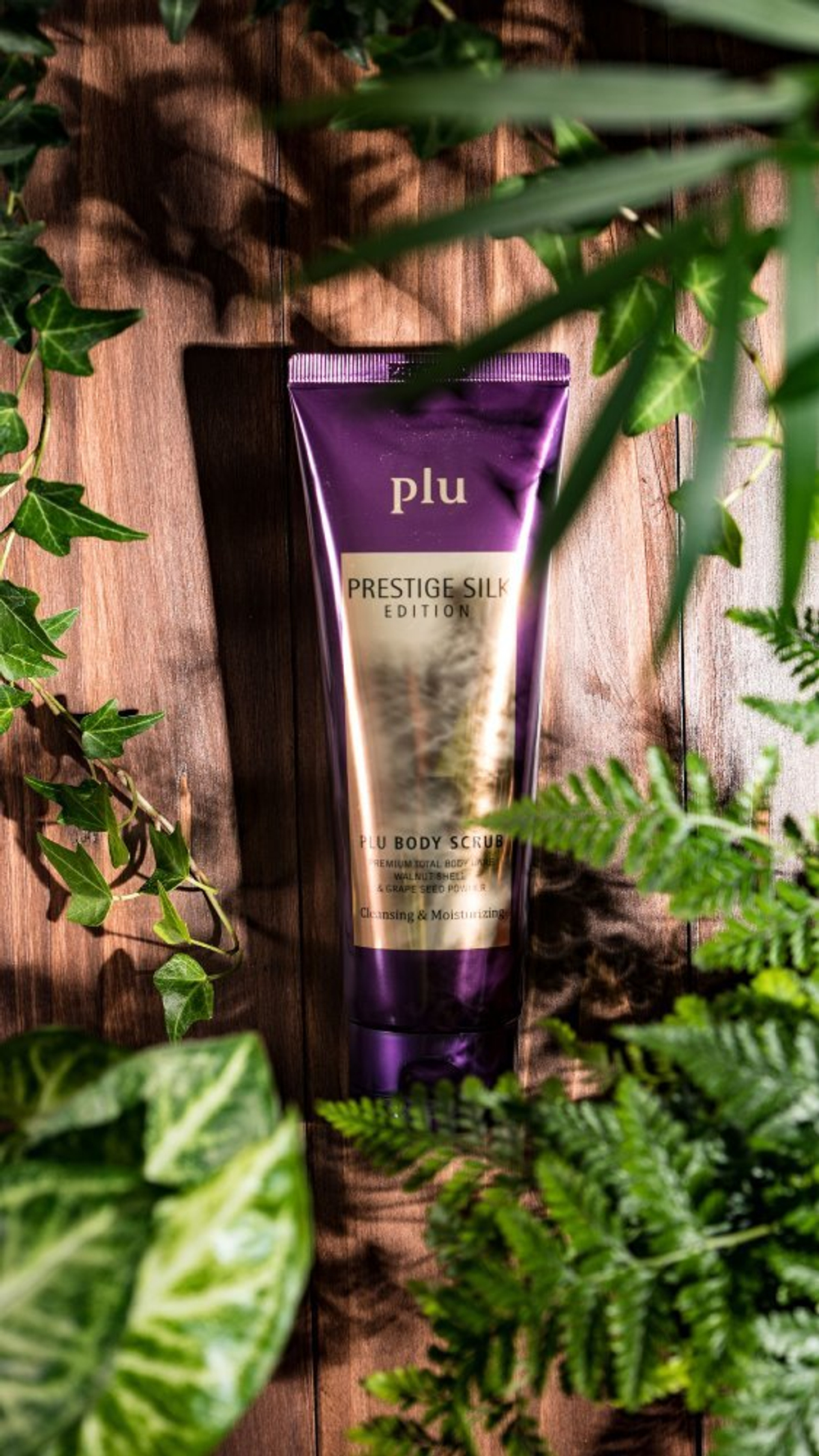 Plu body scrub prestige silk edition - Cкраб для тела (гидролизованный шелк) (travel)