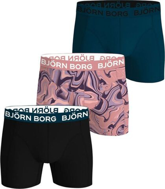 Мужские спортивные боксеры Björn Borg Cotton Stretch 3P - разноцветный