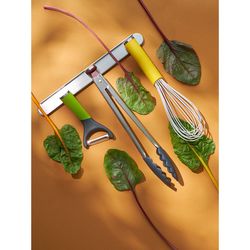 Щипцы кухонные SmartChef, 33,5 см, серо-бордовые