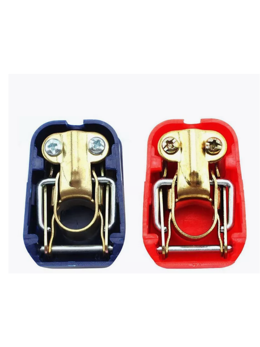 Клеммы аккумулятора Piter Market NF1, быстросъемные с крышками, 2 шт.