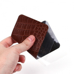 Наклейка из экокожи для iPhone 7 Plus, 011062 Красный