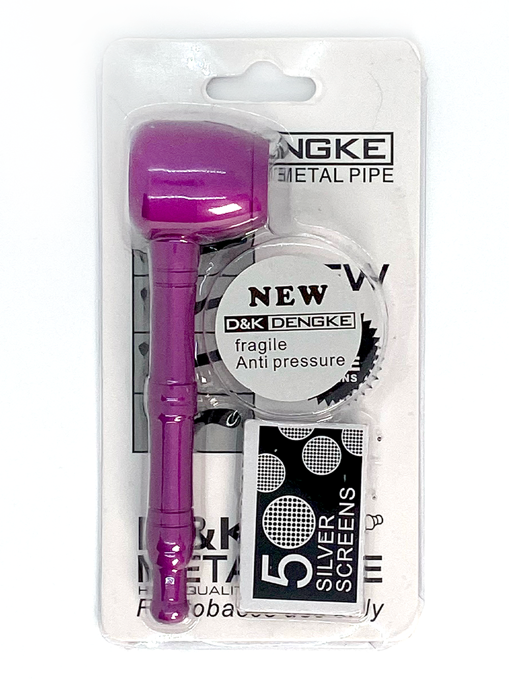 Tesla Pipe Violet 10 СМ Курительная трубка из авиационного алюминия