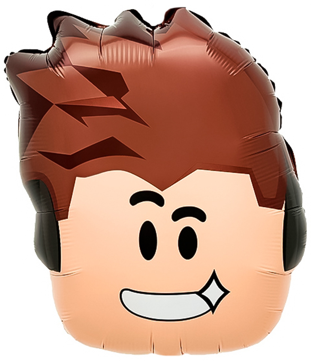 Шар Герой Роблокс Блоки в наушнниках