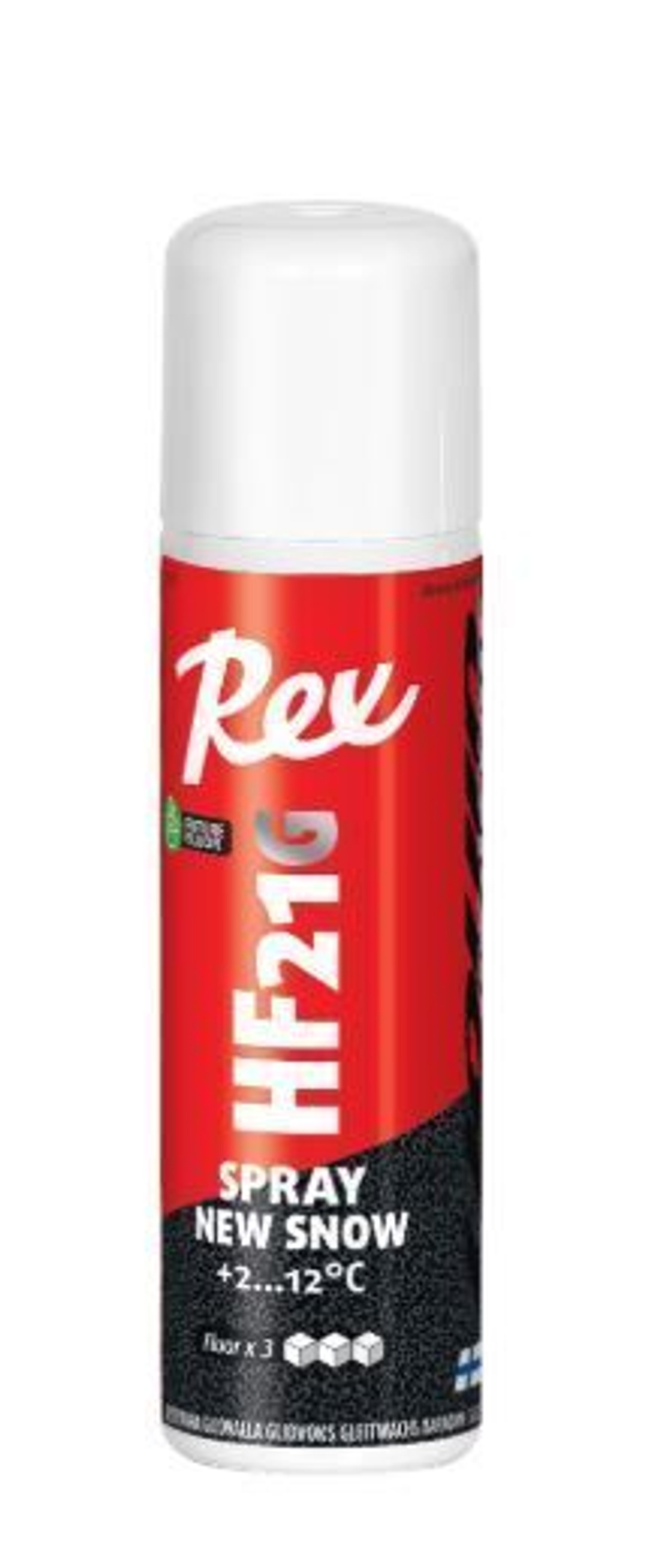 Высокофторовый жидкий парафин с графитом REX  HF21G Graphite Spray, 150мл