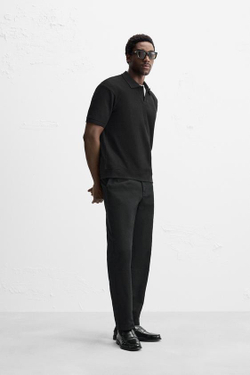 ZARA ПОЛО, ЧЕРНЫЙ