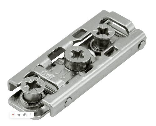 Прямая ответная планка Clip-on под евровинт, H0, AQ