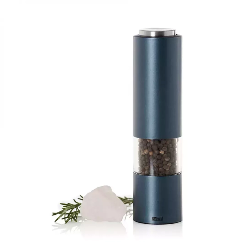 Мельница электрическая для перца и соли 21.5x5см Adhoc eMill синяя