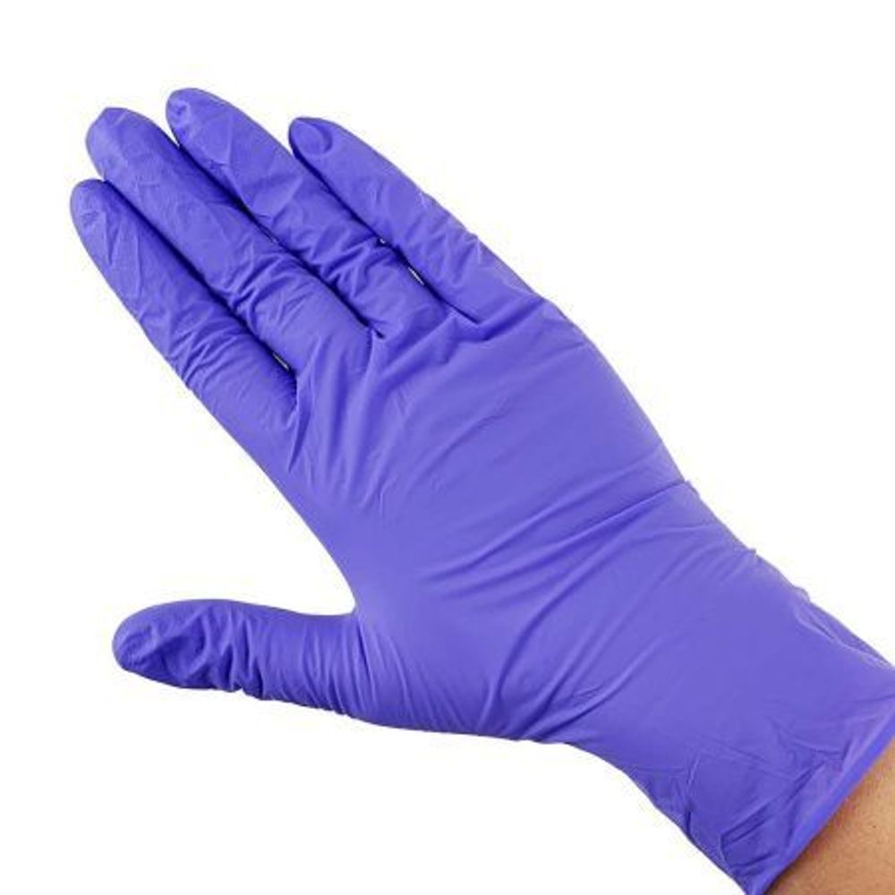 Перчатки нитриловые ELEGREEN фиолетовые, размер M