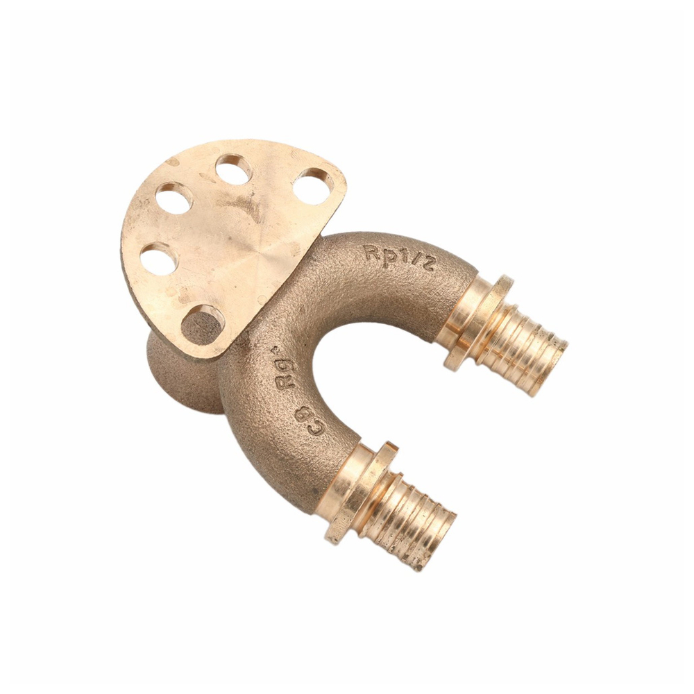 Угольник REHAU настенный ВР 16/16-1/2" RX+ короткий , бронза