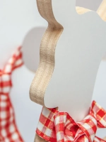 Новогодний декор. Набор из двух оленей 73*29 см