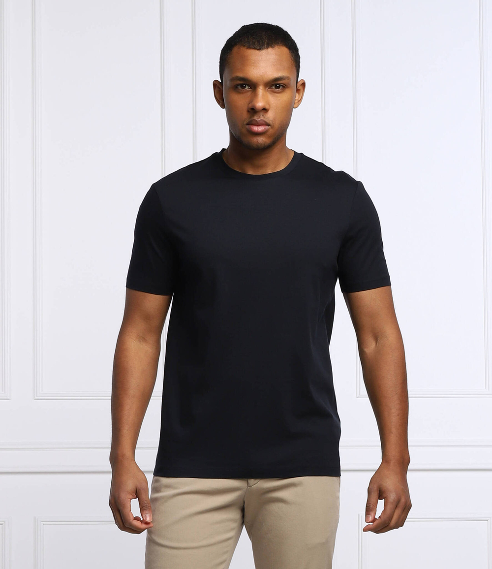 футболка tessler BOSS BLACK - темно-синий(50468395)