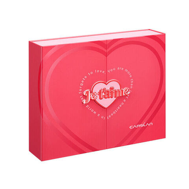 Набор декоративной косметики Carslan Misty Forget-Me-Not Valentine's Limited Lipstick Gift Box Easy-to-Blend Satin