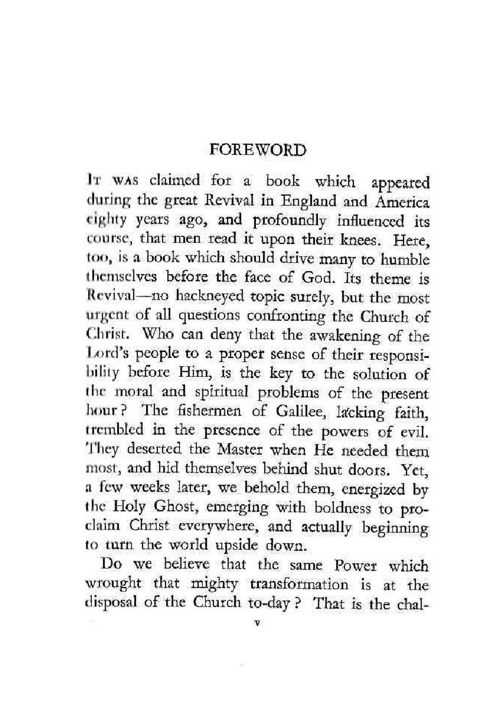 The Church Must First Repent. Chapters on Revival | J. Edwin Orr