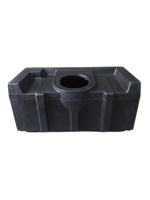 Бак для туалетной кабинки Хромов 250 л.(1040x480x520см;черный) - арт.560991