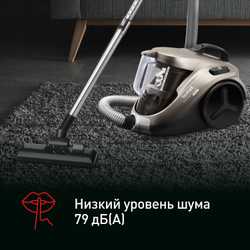 Пылесос с контейнером для пыли Tefal Compact Power TW3786RA