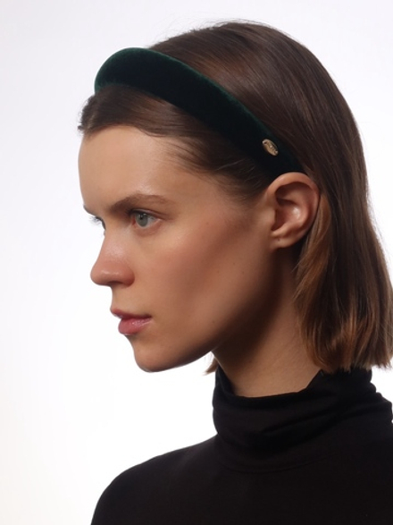 Ободок зеленый средний