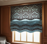 Штора Римская120х170 /1шт. Эксклюзивная, на подкладе.