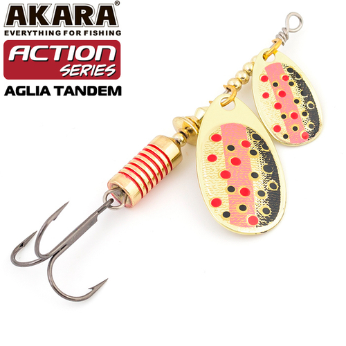 Блесна вращающаяся Akara Action Series Aglia Tandem 2/4 11 гр. 2/5 oz. A23